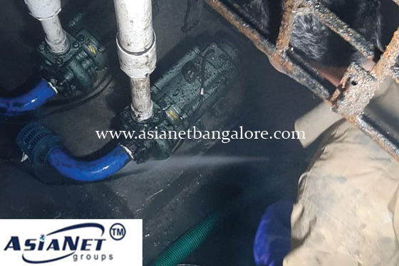 sewage chamber cleaning