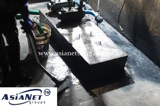 sewage plant cleaning